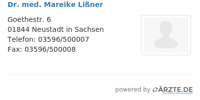 Dr med mareike lissner