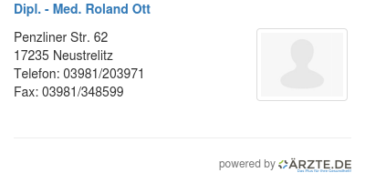 Dipl med roland ott