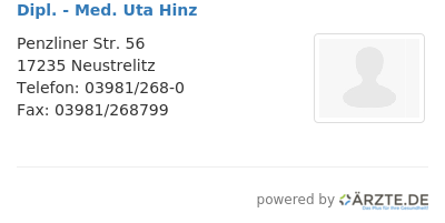 Dipl med uta hinz