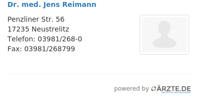 Dr med jens reimann 257963