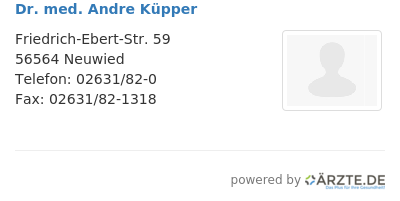 Dr med andre kuepper