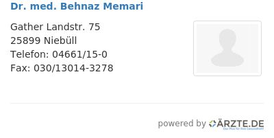 Dr med behnaz memari