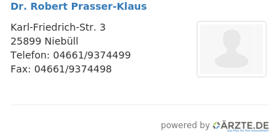 Dr robert prasser klaus
