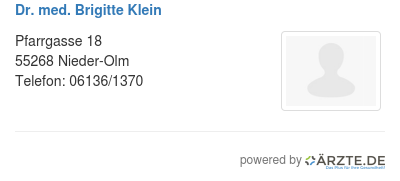 Dr med brigitte klein 253593