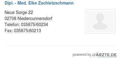 Dipl med elke zschietzschmann