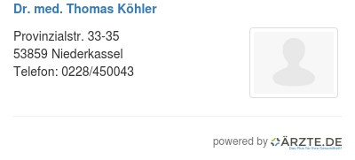 Dr med thomas koehler 253982