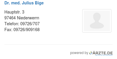 Dr med julius bige 556893