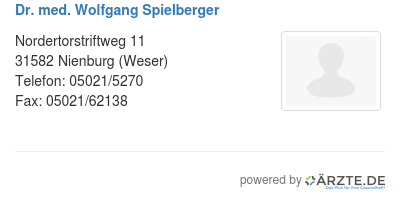 Dr med wolfgang spielberger