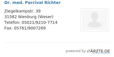 Dr med parcival richter