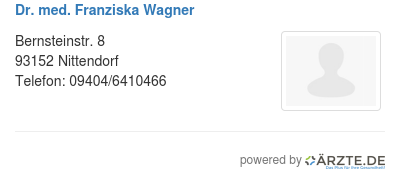 Dr med franziska wagner 575100