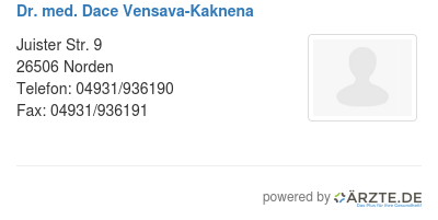 Dr med dace vensava kaknena