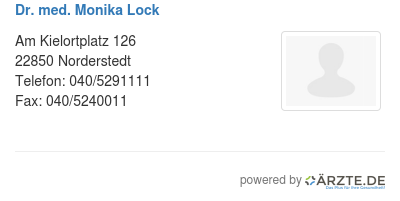 Dr med monika lock
