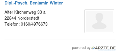 Dipl psych benjamin winter