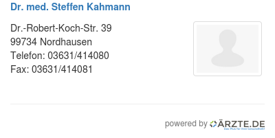 Dr med steffen kahmann 420059