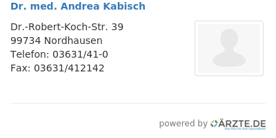 Dr med andrea kabisch