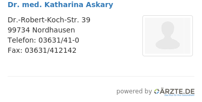 Dr med katharina askary