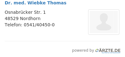 Dr med wiebke thomas 649959