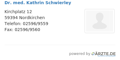 Dr med kathrin schwierley
