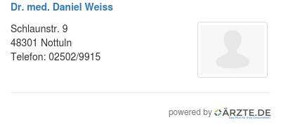 Dr med daniel weiss 0c3307f8 0750 4836 8bdf 1eb8a6fde3dc