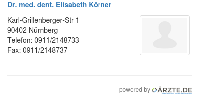 Dr med dent elisabeth koerner