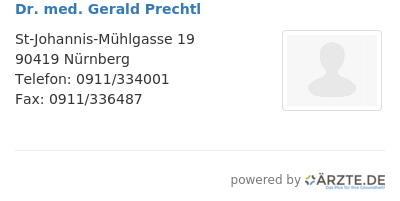 Dr med gerald prechtl