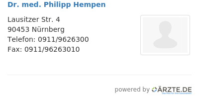 Dr med philipp hempen
