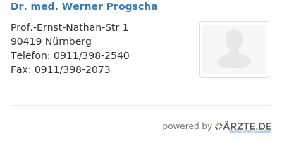 Dr med werner progscha