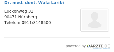 Dr med dent wafa laribi