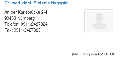 Dr med dent stefanie hagspiel