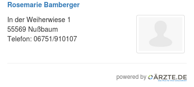 Rosemarie bamberger