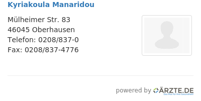 Kyriakoula manaridou