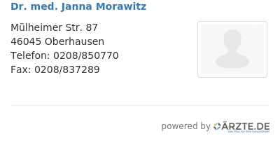 Dr med janna morawitz