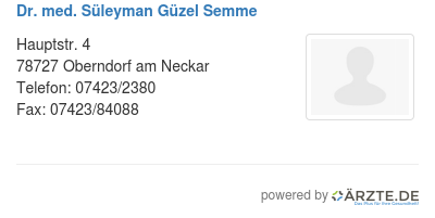 Dr med sueleyman guezel semme