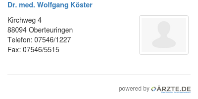 Dr med wolfgang koester 253764