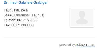 Dr med gabriele grabiger