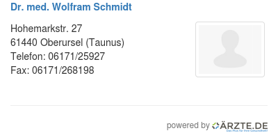 Dr med wolfram schmidt 253688