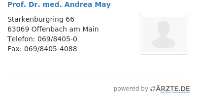 Prof dr med andrea may 546454