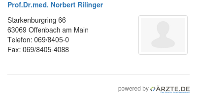 Prof dr med norbert rilinger 248824