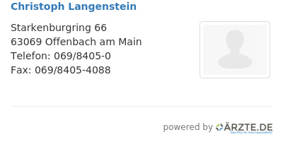 Christoph langenstein