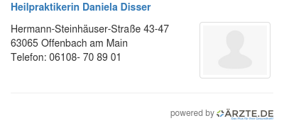 Heilpraktikerin daniela disser