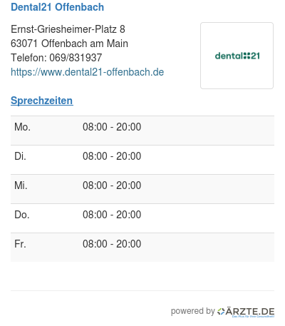 Dental21 offenbach