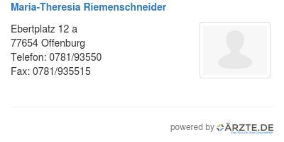 Maria theresia riemenschneider