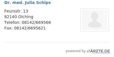 Dr med julia schips 657592