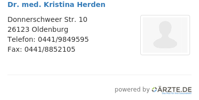 Dr med kristina herden