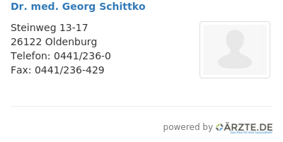 Dr med georg schittko