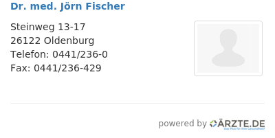 Dr med joern fischer
