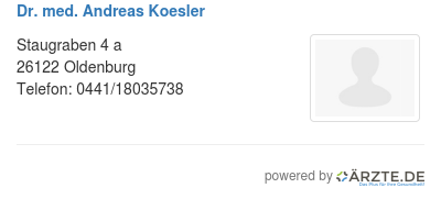 Dr med andreas koesler