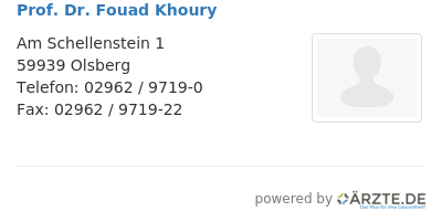 Prof dr fouad khoury