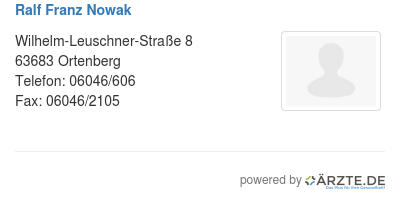 Ralf franz nowak