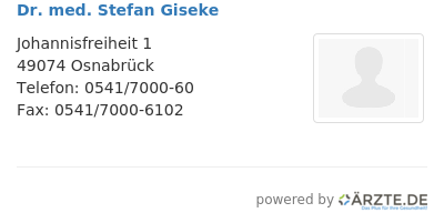 Dr med stefan giseke